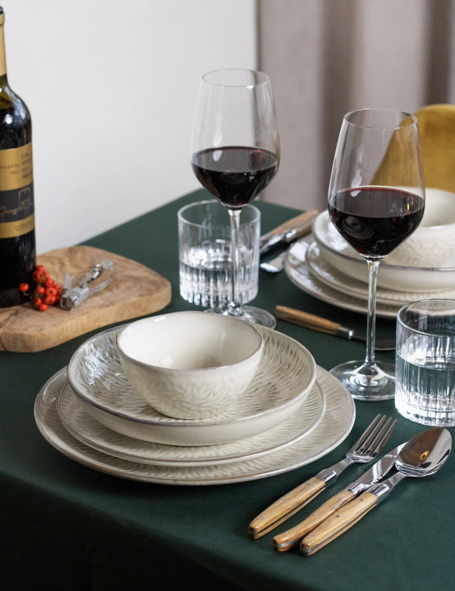 Jay Hill Bestekset Laguiole - Olijfhout - 4-delig 5 Jay Hill Bestekset Laguiole - Olijfhout - 4-delig - Afbeelding 3