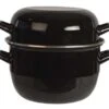 Cosy & Trendy Mosselpan - Zwart - ø 20 Cm / 3.3 Liter -Keukengerei Winkel 116992