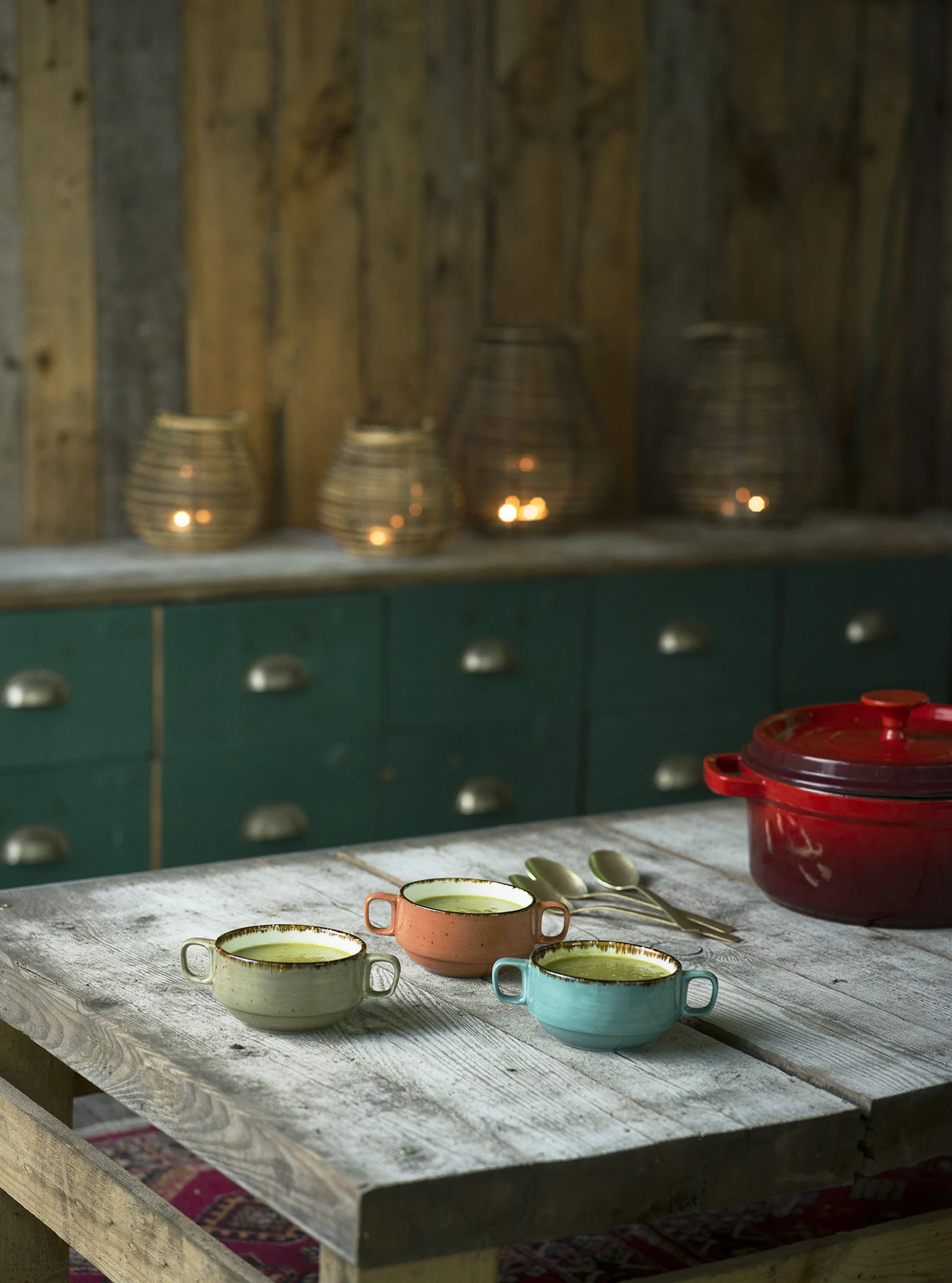 Cosy & Trendy Soepkommen Brisbane ø 10 Cm / 200 Ml - 3 Stuks 4 Cosy & Trendy Soepkommen Brisbane ø 10 Cm / 200 Ml - 3 Stuks - Afbeelding 2