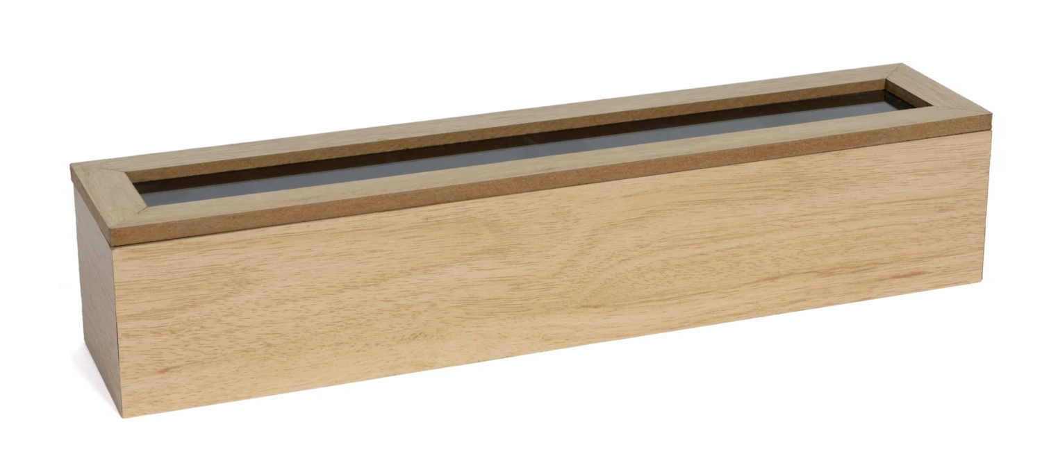 Sakura Tea Theedoos - Hout - 6-vaks - Met Fluweel - 43 X 9 Cm 4 Sakura Tea Theedoos - Hout - 6-vaks - Met Fluweel - 43 X 9 Cm - Afbeelding 2