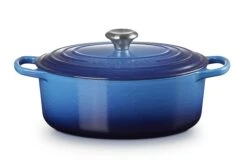Le Creuset Braadpan Signature - Ovaal - Azure - ø 31 Cm / 6.3 Liter 15 Le Creuset Braadpan Signature - Ovaal - Azure - ø 31 Cm / 6.3 Liter -Keukengerei Winkel 21178292202430 alt1 1