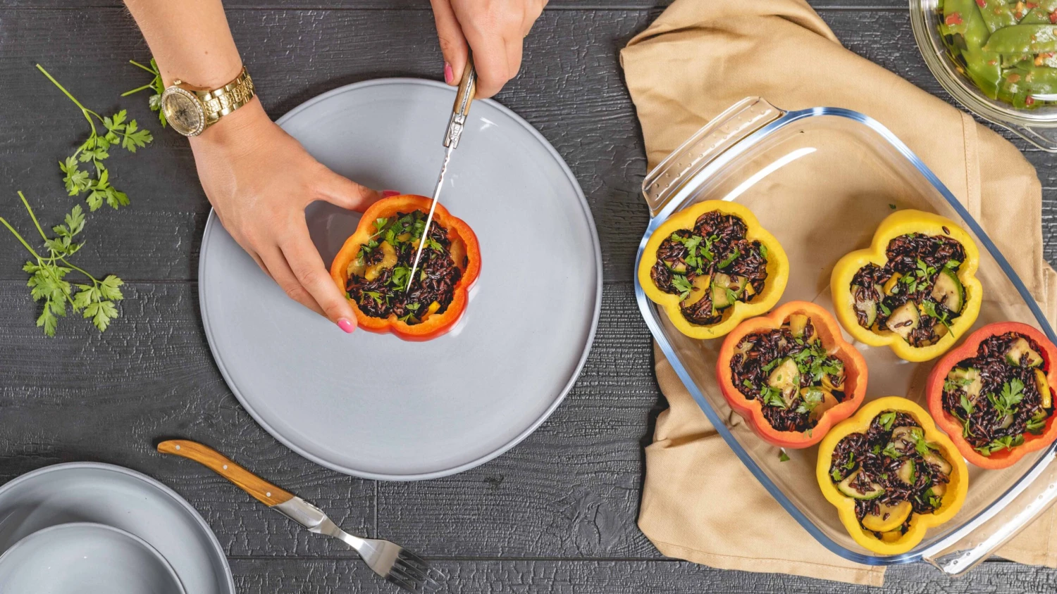 Sareva Ovenschaal - Hittebestendig Glas - 34 X 22 X 6 Cm / 2.7 Liter 5 Sareva Ovenschaal - Hittebestendig Glas - 34 X 22 X 6 Cm / 2.7 Liter - Afbeelding 3