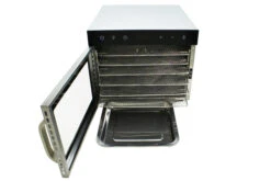 Wartmann Voedseldroger - 6 Laags - Zilver - WM-2206 DH -Keukengerei Winkel 270236.IN04