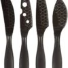 Boska Kaasmessenset Mini Monaco+ Zwart 2 Boska Kaasmessenset Mini Monaco+ Zwart -Keukengerei Winkel 307088 BOSKACheeseKnifeSetMiniMonaco Black 1