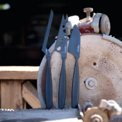 Boska Kaasmessenset Monaco+ Zwart - Met Lederen Hoes -Keukengerei Winkel 307089 BOSKACheeseKnifeSetMonaco Black 10 2400x