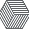 Zone Denmark Pannenonderzetter Hexagon - Cool Grey - 16 X 14 Cm 2 Zone Denmark Pannenonderzetter Hexagon - Cool Grey - 16 X 14 Cm -Keukengerei Winkel 330137 high
