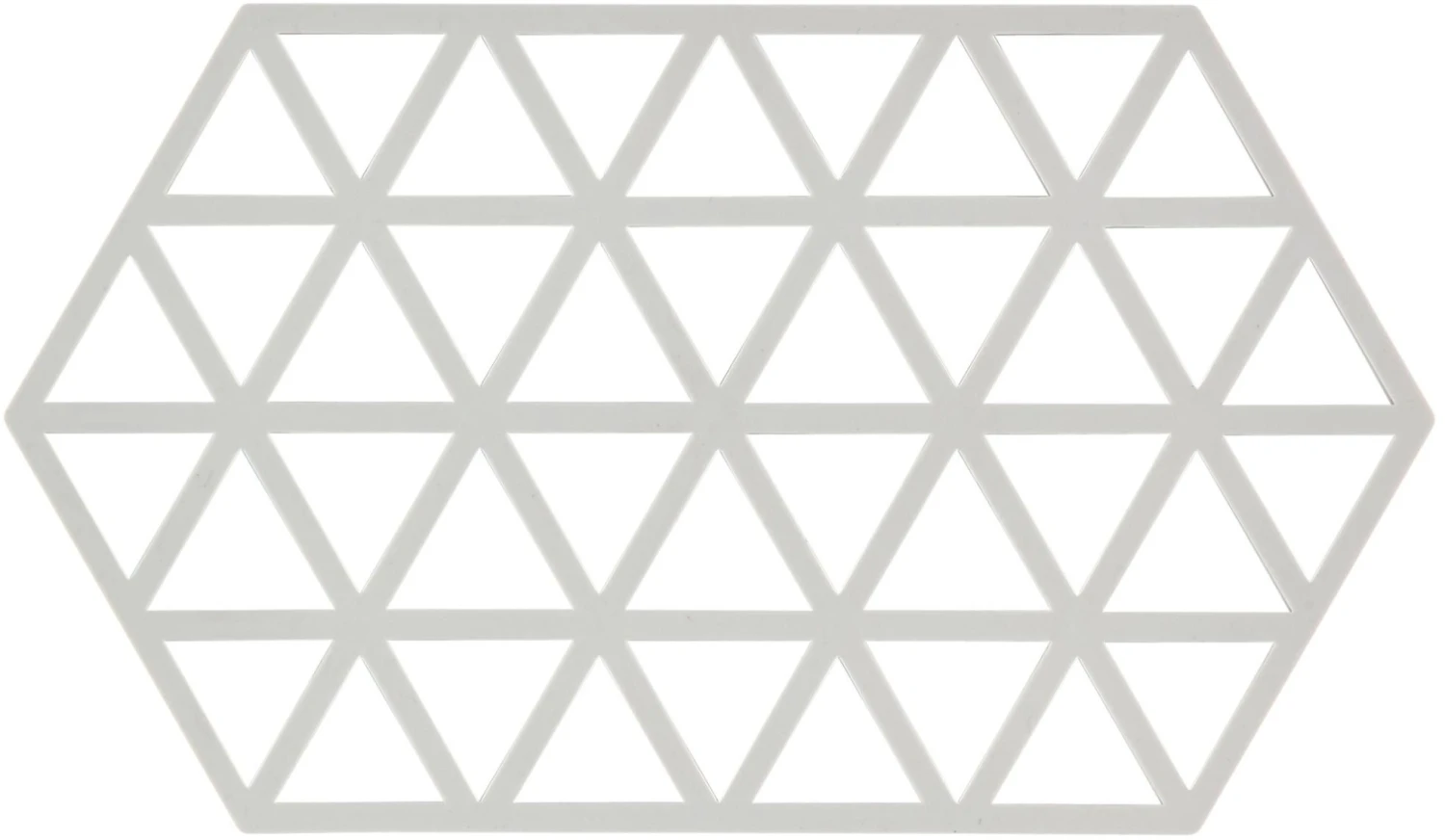 Zone Denmark Pannenonderzetter Triangles - Warm Grey - 24 X 14 Cm 3 Zone Denmark Pannenonderzetter Triangles - Warm Grey - 24 X 14 Cm