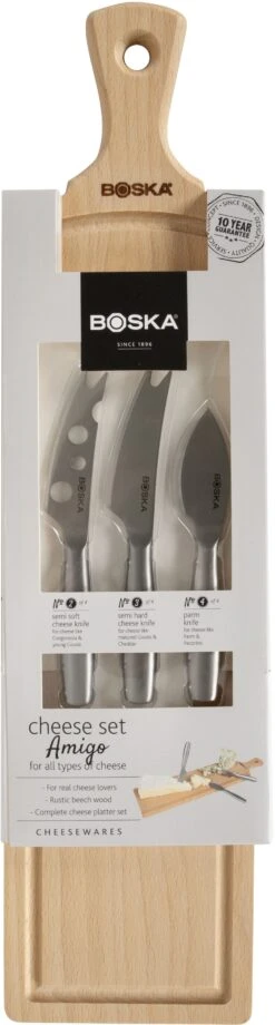 Boska Kaasset Amigo 35 X 11 Cm -Keukengerei Winkel 358208 Cheese Set Amigo Tapas