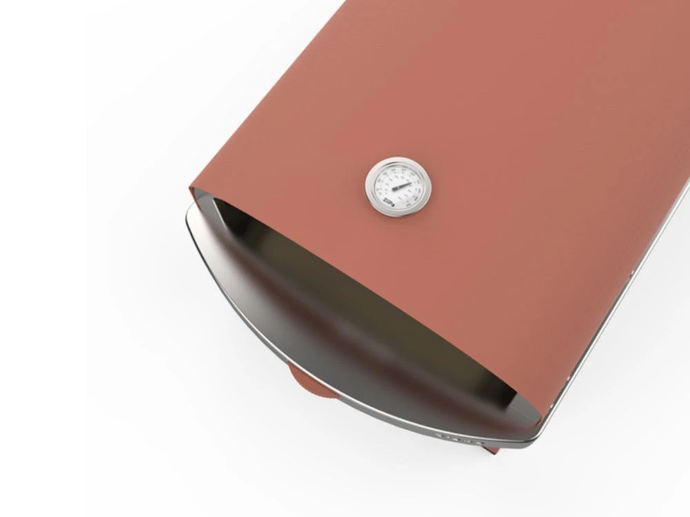 ZiiPa Pizza Oven Piana - Gasmodel - Met Thermometer - Terracotta - Voor ø 30 Cm Pizza's - Roterende Pizzasteen 10 ZiiPa Pizza Oven Piana - Gasmodel - Met Thermometer - Terracotta - Voor ø 30 Cm Pizza's - Roterende Pizzasteen - Afbeelding 8