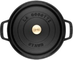 Staub Braadpan / Cocotte - Zwart - ø 26 Cm / 5.2 Liter 12 Staub Braadpan / Cocotte - Zwart - ø 26 Cm / 5.2 Liter -Keukengerei Winkel 40500 241 0 8 4