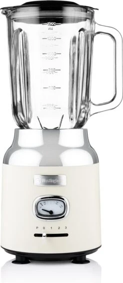 Westinghouse Retro Waterkoker + Broodrooster 2 Sleuven + Blender - Wit -Keukengerei Winkel 520x1200 1