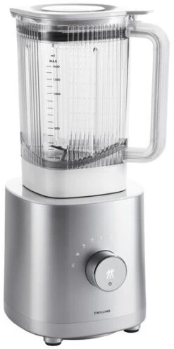 Zwilling Blender Enfinigy - 1.4 Liter - 1200 W - Zilver/Wit -Keukengerei Winkel 530020000 2
