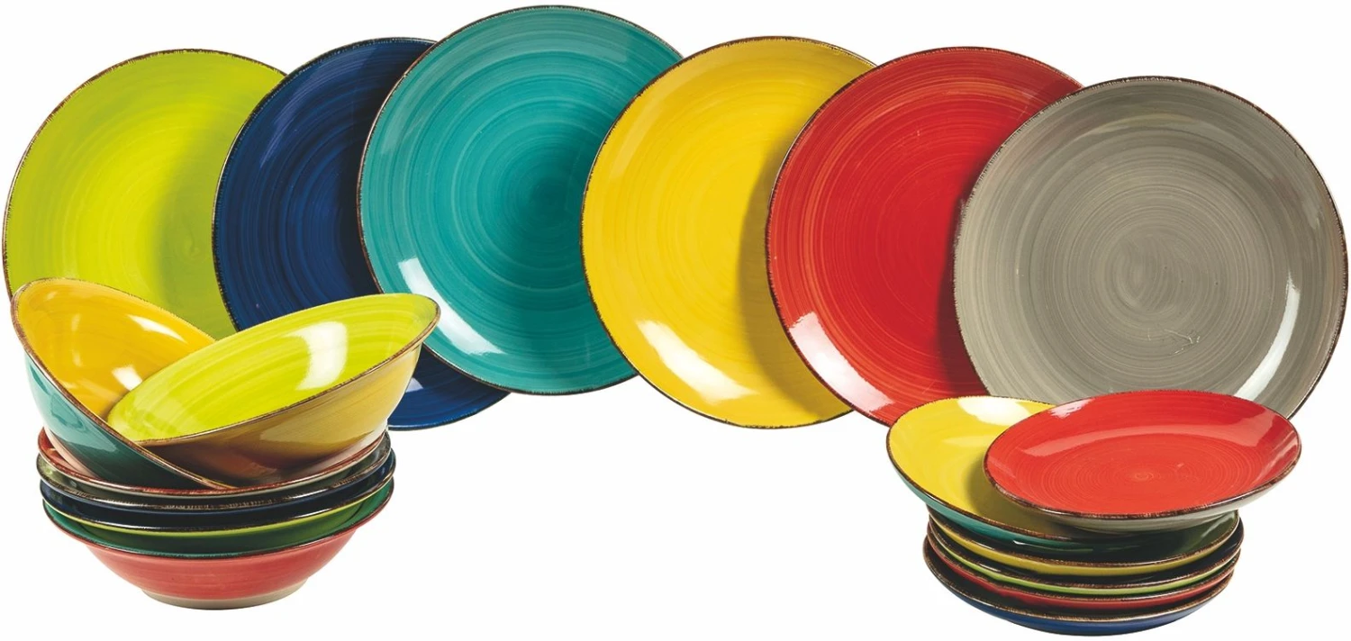 Villa D'Este Serviesset Baita 2 Intensita Doppia - 18-delig / 6 Personen 3 Villa D'Este Serviesset Baita 2 Intensita Doppia - 18-delig / 6 Personen