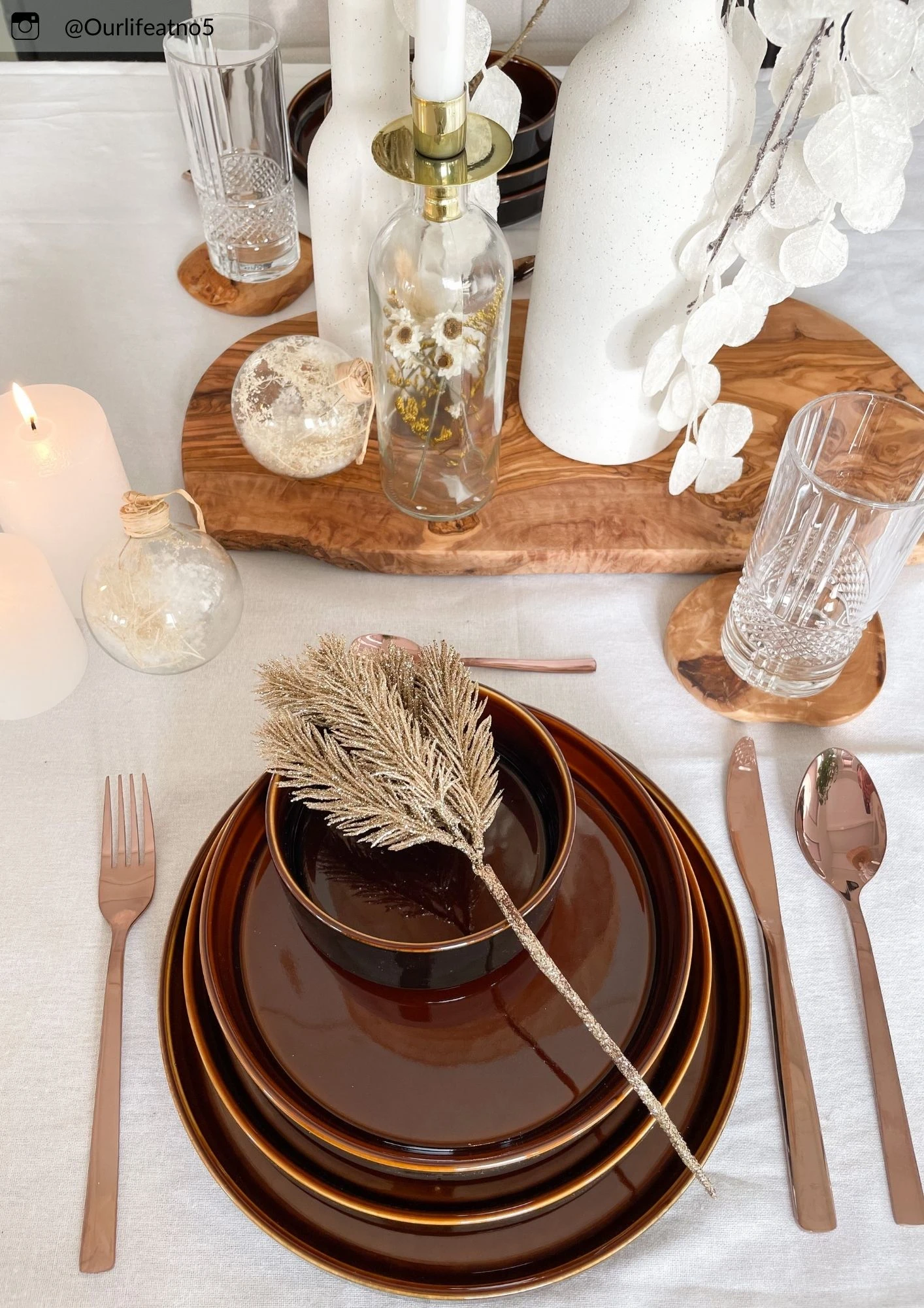 Sareva Bestekset - Koper - 4-delig 7 Sareva Bestekset - Koper - 4-delig - Afbeelding 5