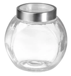 Sareva Voorraadpot / Snoeppot - Glas / RVS Deksel - 2.2 Liter -Keukengerei Winkel 7061118446343 3 1