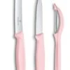 Victorinox Messenset Swiss Classic - Lichtroze - 3-delig -Keukengerei Winkel 7613329142004