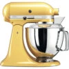 KitchenAid Keukenmachine Artisan - Kantelbare Kop - Pastel Geel - 4.8 Liter - 5KSM175PSEMY 1 KitchenAid Keukenmachine Artisan - Kantelbare Kop - Pastel Geel - 4.8 Liter - 5KSM175PSEMY -Keukengerei Winkel 859701501050