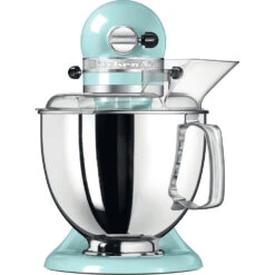 KitchenAid Keukenmachine Artisan - Kantelbare Kop - Ijsblauw - 4.8 Liter - 5KSM175PSEIC -Keukengerei Winkel 8597015011505B15D 1