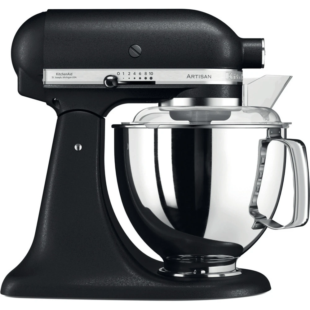 KitchenAid Keukenmachine Artisan - Kantelbare Kop - Vulkaanzwart - 4.8 Liter - 5KSM175PSEBK 3 KitchenAid Keukenmachine Artisan - Kantelbare Kop - Vulkaanzwart - 4.8 Liter - 5KSM175PSEBK