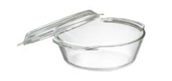 Sareva Ovenschaal Met Deksel- Hittebestendig Glas - ø 19.5 Cm / 1.5 Liter -Keukengerei Winkel 8720364451912 1