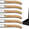 Jay Hill Steakmessen Laguiole - Raw Black - Olijfhout - 6 Stuks 2 Jay Hill Steakmessen Laguiole - Raw Black - Olijfhout - 6 Stuks -Keukengerei Winkel 8720364453459