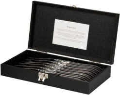 Jay Hill Steakbestek Laguiole Ebbenhout 12-Delig -Keukengerei Winkel 8720364453473 6 1