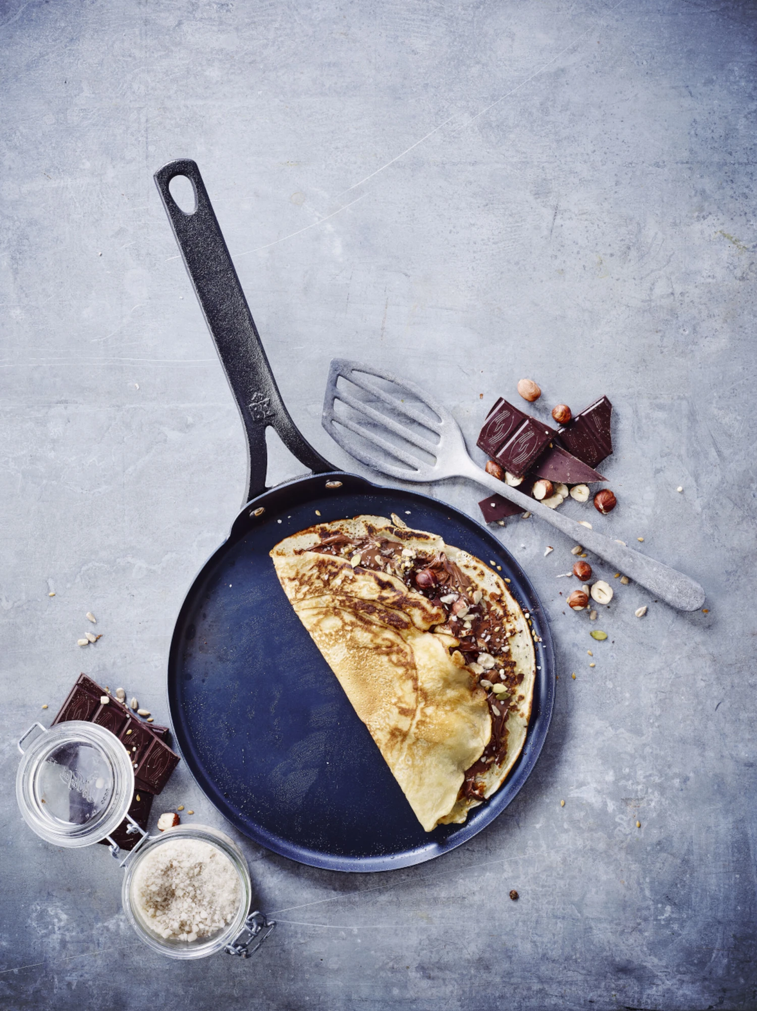 BK Pannenkoekenpan Black Steel - ø 26 Cm 6 BK Pannenkoekenpan Black Steel - ø 26 Cm - Afbeelding 4