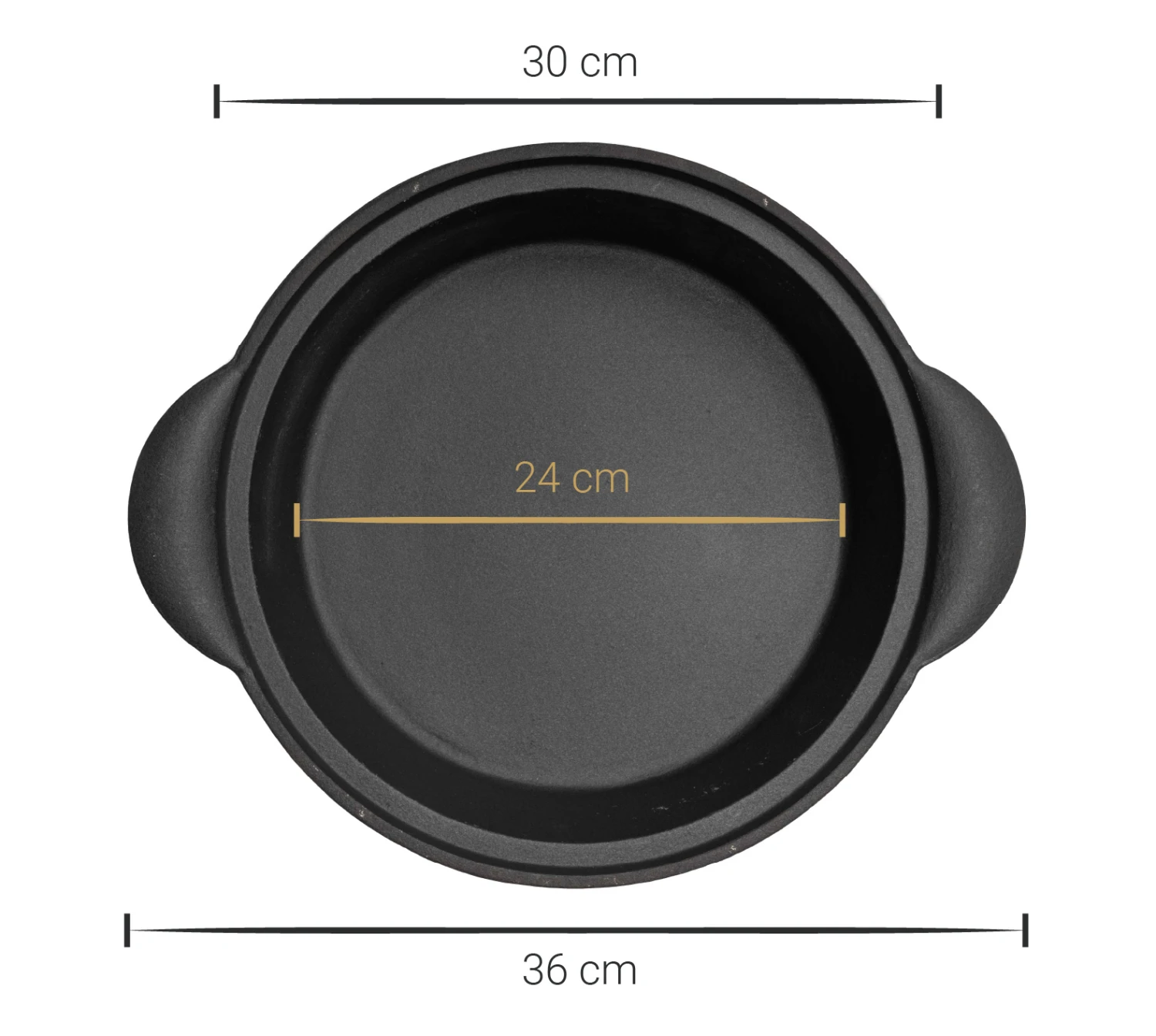 Blackwell Tajine Gietijzer - Zwart - ø 30 Cm / 3 Liter 6 Blackwell Tajine Gietijzer - Zwart - ø 30 Cm / 3 Liter - Afbeelding 4