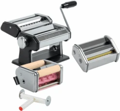 Blackwell Pastamachine Set (met 2 Opzetstukken) - Zwart