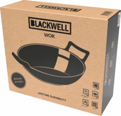 Blackwell Wokpan / Wadjan - Gietijzer - ø 32 Cm - Zonder Anti-aanbaklaag 15 Blackwell Wokpan / Wadjan - Gietijzer - ø 32 Cm - Zonder Anti-aanbaklaag -Keukengerei Winkel Box32 Package New