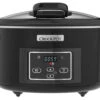 Crockpot Slowcooker - Scharnierdeksel - 4.7 Liter - CR052 2 Crockpot Slowcooker - Scharnierdeksel - 4.7 Liter - CR052 -Keukengerei Winkel CSC052 Front Lid Closed