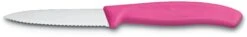 Victorinox Schilmes Swiss Classic - Roze - Gekarteld - 8 Cm