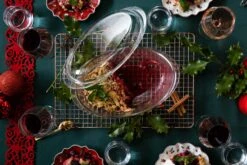 Sareva Ovenschaal Met Deksel - Hittebestendig Glas - Ovaal - 28 X 19 Cm / 4 Liter 7 Sareva Ovenschaal Met Deksel - Hittebestendig Glas - Ovaal - 28 X 19 Cm / 4 Liter -Keukengerei Winkel Crumble in ovenschaal en vershoudbakjes 3