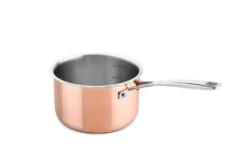DUCQ Steelpan Met Deksel - Koper - ø 16 Cm / 1.5 Liter 17 DUCQ Steelpan Met Deksel - Koper - ø 16 Cm / 1.5 Liter -Keukengerei Winkel DU101116 1