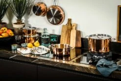 DUCQ Steelpan Met Deksel - Koper - ø 16 Cm / 1.5 Liter 15 DUCQ Steelpan Met Deksel - Koper - ø 16 Cm / 1.5 Liter -Keukengerei Winkel DUCQ 037