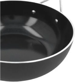 Demeyere Wokpan Alu Plus 3 - Ceraforce - ø 28 Cm - Keramische Anti-aanbaklaag -Keukengerei Winkel Demeyere Wokpan Alu Plus 3 750057283