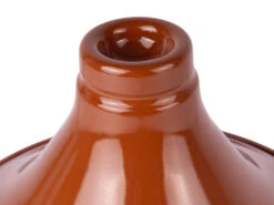 Cookinglife Tajine Regas - Aardewerk - Terracotta - ø 32 Cm / 3 Liter 11 Cookinglife Tajine Regas - Aardewerk - Terracotta - ø 32 Cm / 3 Liter -Keukengerei Winkel Detail Rode Tajine