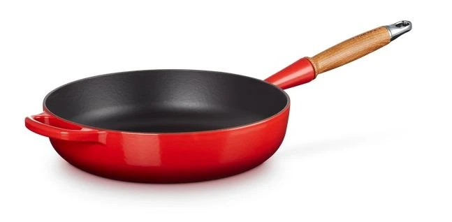 Le Creuset Hapjespan Signature - Kersenrood - ø 28 Cm / 3.6 Liter- Geëmailleerde Anti-aanbaklaag 3 Le Creuset Hapjespan Signature - Kersenrood - ø 28 Cm / 3.6 Liter- Geëmailleerde Anti-aanbaklaag