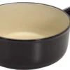 Le Creuset Fonduepan Tradition - Mat Zwart - ø 18 Cm / 1.4 Liter -Keukengerei Winkel Le Creuset Fonduepan zwart 1