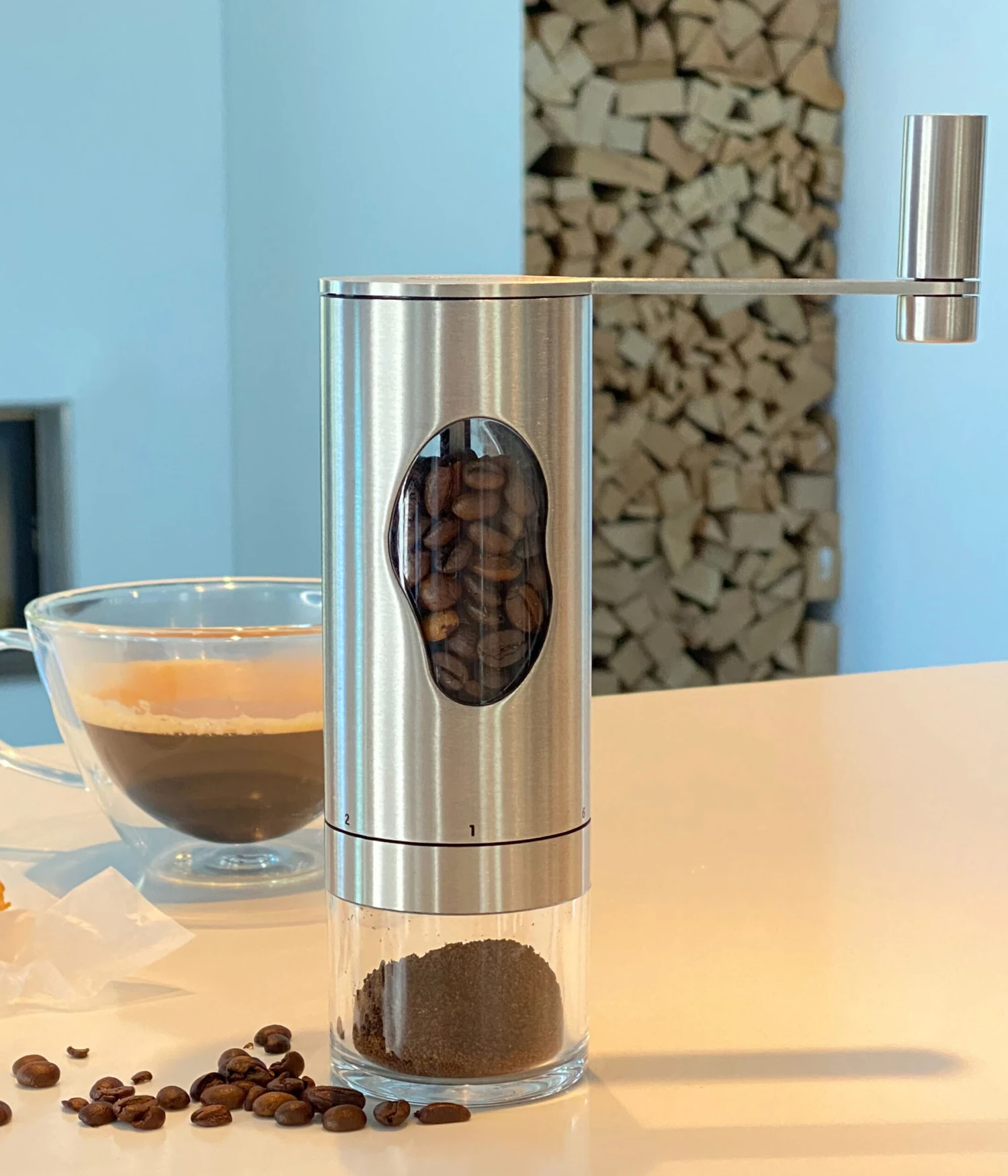 AdHoc Koffiemolen / Bonenmaler Mrs Bean 4 AdHoc Koffiemolen / Bonenmaler Mrs Bean - Afbeelding 2