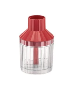 Alessi Staafmixer Set Plissé - Rood - Michele De Lucchi - MDL10S R -Keukengerei Winkel MDL10 TRIT R