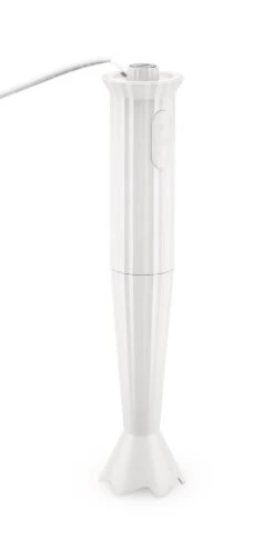 Alessi Staafmixer Plissé - 2 Standen - Wit - Michele De Lucchi - MDL10 W -Keukengerei Winkel MDL10 W HB