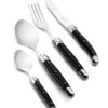 Laguiole Style De Vie Bestekset Premium Line - Zwart - 24 Delig / 6 Personen 2 Laguiole Style De Vie Bestekset Premium Line - Zwart - 24 Delig / 6 Personen -Keukengerei Winkel PrCouvZwart