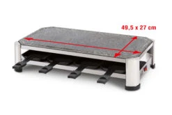Fritel Steengrill SG 2180 -Keukengerei Winkel SG 2180 Stone Raclette Grill 142081 03