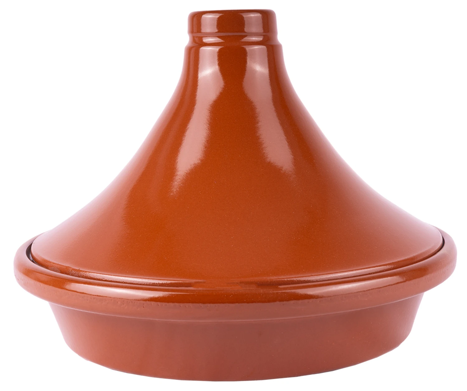 Cookinglife Tajine Regas - Aardewerk - Terracotta - ø 32 Cm / 3 Liter 2 Cookinglife Tajine Regas - Aardewerk - Terracotta - ø 32 Cm / 3 Liter