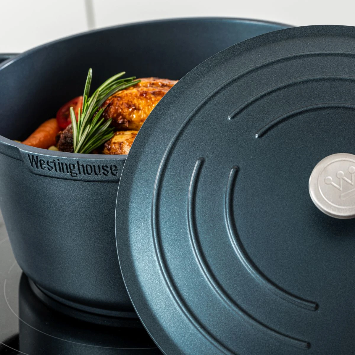 Westinghouse Braadpan Performance - Bravery Blue - ø 28 Cm / 6.7 Liter 5 Westinghouse Braadpan Performance - Bravery Blue - ø 28 Cm / 6.7 Liter - Afbeelding 3