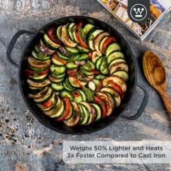 Westinghouse Hapjespan Performance - Blissful Black - ø 28 Cm / 4.1 Liter - Standaard Anti-aanbaklaag 17 Westinghouse Hapjespan Performance - Blissful Black - ø 28 Cm / 4.1 Liter - Standaard Anti-aanbaklaag -Keukengerei Winkel WCCC0095L28BK 2