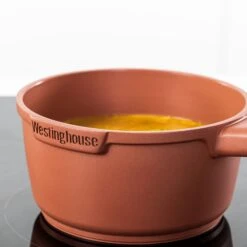 Westinghouse Steelpan Performance - Rebel Red - ø 18 Cm / 1.9 Liter -Keukengerei Winkel WCSP0095N18OR 11