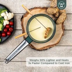 Westinghouse Steelpan Performance - Gracious Green - ø 18 Cm / 1.9 Liter 18 Westinghouse Steelpan Performance - Gracious Green - ø 18 Cm / 1.9 Liter -Keukengerei Winkel WCSP0095N18SG 2