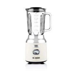 Westinghouse Blender Retro Collections - Vanilla White - 1.5 Liter - WKBE221WH -Keukengerei Winkel WKBE221WH Retro Table Blender 1